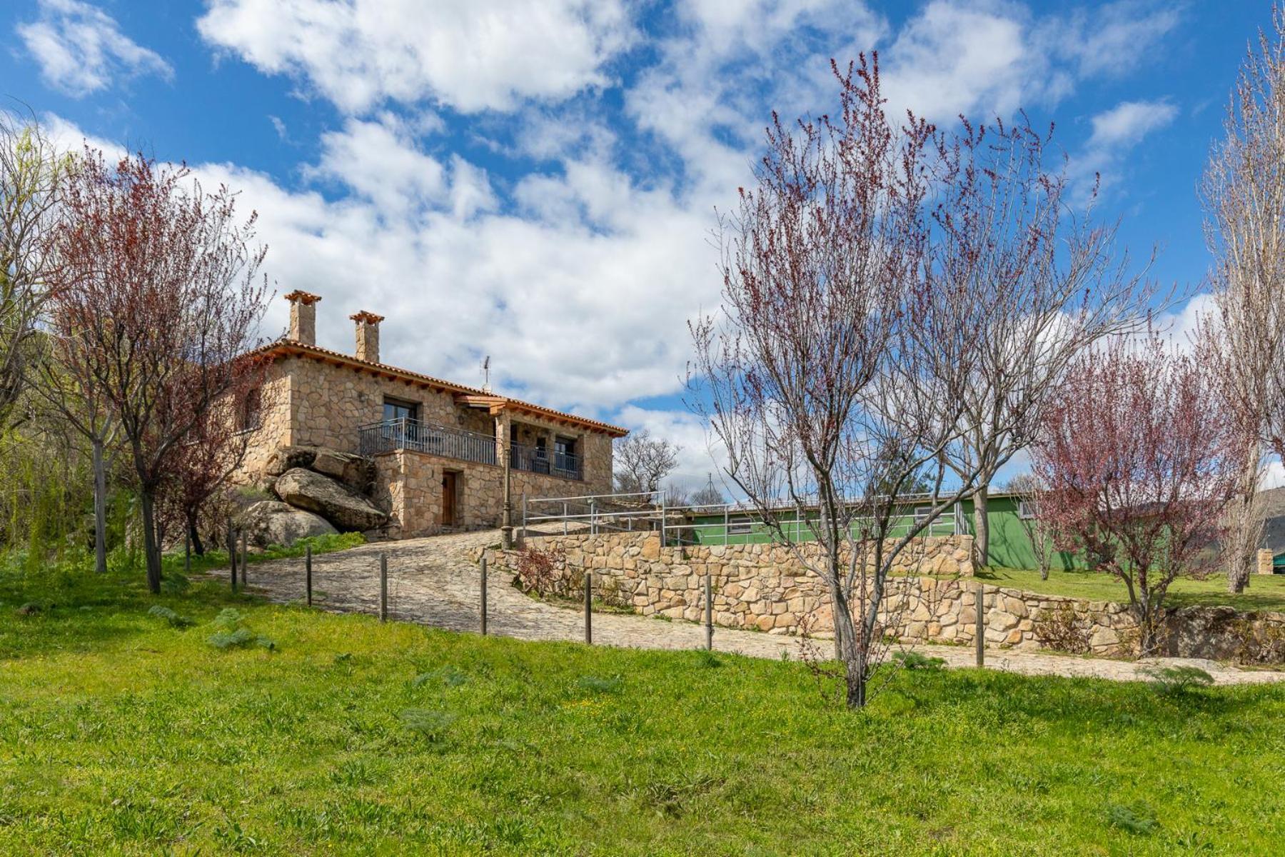 Mansion Con Jacuzzi A 40 Grados, Gran Piscina Y Padel Villa El Tiemblo Kültér fotó